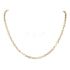4MM 304 Stainless Steel Cable Chain Necklaces for Women NJEW-JN05598-2