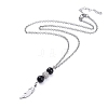 Pendant Necklaces and Stretch Bracelets Sets SJEW-JS01071-5