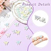 30Pcs 5 Colors Alloy Enamel Pendants ENAM-YW0008-36-2