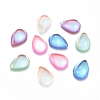 Transparent K9 Glass Cabochons X-GGLA-L029-05D-M02-1