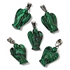 Synthetic Malachite Pendants G-B127-10P-08-2