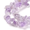 Natural Lavender Amethyst Chip Bead Strands X-G-M205-35-4