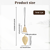 Brass Bell Pendants HJEW-WH20816-010G-C-2