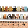 Natural Flower Amazonite Beads Strands G-T140-33-5