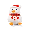 Christmas Duck Theme Opaque Resin Cabochons RESI-Q010-03D-1