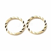 Brass Linking Rings KK-F831-018C-G-RS-2