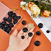 30Pcs 3 Styles Skull with Flat Round Alloy Shank Buttons BUTT-FH0001-038EB-3