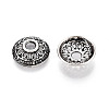 Tibetan Style Alloy Bead Cone TIBEB-T004-17AS-2