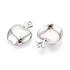 304 Stainless Steel Pendants STAS-T065-74P-2