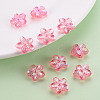 Transparent Acrylic Beads TACR-S154-45C-705-6
