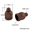 Tibetan Style Cord Ends LS-TIBE-4736-R-FF-1