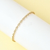 Brass Rolo Chains Bracelets for Women BJEW-JB12780-3