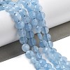 Natural Aquamarine Beads Strands G-C179-A01-02-1