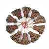 Handmade Reed Cane/Rattan Tassel Big Pendants X-WOVE-T006-042-1
