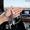 Iron Keychain Clasps FIND-SP0003-72B-5