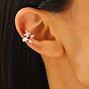 Alloy Glass Cuff Earrings PW-WG78B45-01-3