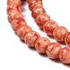 Synthetic Turquoise Beads Strands TURQ-F019-03H-4