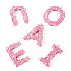 5Pcs 5 Styles Handmade Polymer Clay Rhinestone Big Pendants FIND-BT0001-39D-3