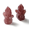 Natural Mixed Gemstone Cluster Display Decorations DJEW-C020-01-3