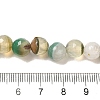 Natural Agate(Dyed & Heated) Beads Strands G-H066-B04-02-5