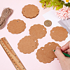 200Pcs Blank Kraft Paper Gift Tags CDIS-SP0001-10C-3