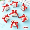 20Pcs Floral Printed Cardboard Gift Boxes CON-YW0001-93B-1