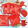 Satin Cloth Drawstring Pouches with Flower ST-CJ0048-001A-3