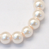 Baking Painted Glass Pearl Bead Strands HY-Q003-3mm-41-2