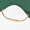 925 Sterling Silver Micro Pave Cubic Zirconia Tennis Bracelets for Women BJEW-C117-01A-G01-3