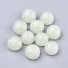 Synthetic Luminous Stone Cabochons LS-X-G-P393-R63-4MM-1