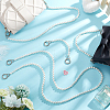 SUPERFINDINGS 4Pcs 4 Style ABS Pearl Beaded Bag Strap FIND-FH0005-32A-6