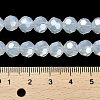 Electroplate Glass Beads Strands EGLA-A035-J8mm-A06-4