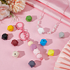36Pcs 12 Colors Wood Beads WOOD-SP0001-52B-3