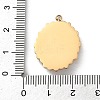304 Stainless Steel Enamel Pendants STAS-Z146-02G-02B-3
