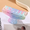 Starry Sky Pattern Cellulose Acetate Claw Hair Clips PW-WGE0265-01-4