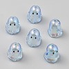 Transparent Acrylic Bead Caps TACR-WH0021-20G-1
