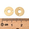 Brass Connector Charms KK-F907-02C-G-3