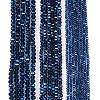 Electroplate Glass Beads Strands X-EGLA-A044-T4mm-L12-2