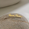 304 Stainless Steel Stud Earrings for Women PD8661-3