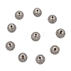 Brass Cubic Zirconia Beads ZIRC-F001-31P-2