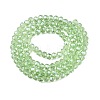 Electroplate Glass Beads Strands EGLA-A044-T4mm-A09-3