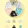 60G 6 Styles Natural & Synthetic  Gemstone Beads Chips G-FS0005-80-7