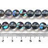 Transparent Glass Beads GLAA-B022-8mm-08-4