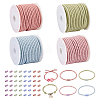 DIY Macaron Color Hair Ties Making Kit DIY-TA0004-55-10