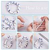 5Bags 5 Colors Handmade Porcelain Beads PORC-AR0001-12-4
