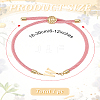 1Pc Adjustable Nylon Cord Slider Bracelets for Women BJEW-LP0001-32W-03-2