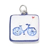 Printed Brass Enamel Pendants LS-KK-CBA9B3D-03P-03-1