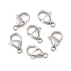 Tarnish Resistant 316 Surgical Stainless Steel Lobster Claw Clasps STAS-316-FL12A-1