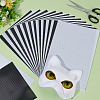 24Pcs 2 Colors PVC Mesh Canvas Sheets FIND-WR0012-48-4