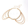 Alloy Coin Multi-Layered Tassel Waist Belly Chains for Women FS-WG6A682-01-3